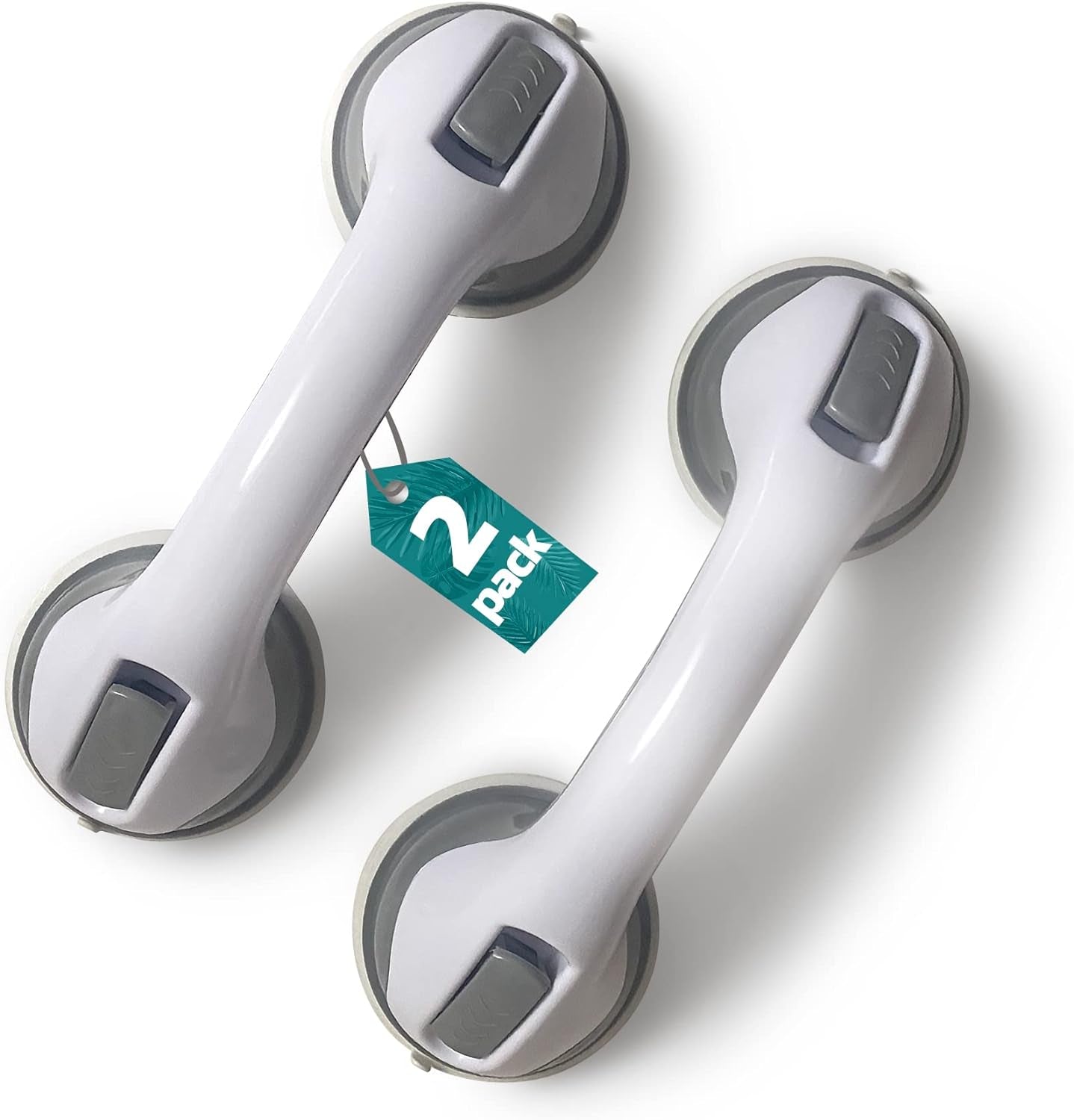 Grab Handles for the Elderly | Suction Grab Bar for Bathroom & Shower | Toilet Aids for Seniors | No-Drilling Safety Rail