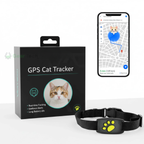 Cat GPS Tracker Locator Device | Real-Time Tracking, Waterproof & No Monthly Fees for Pet Owners