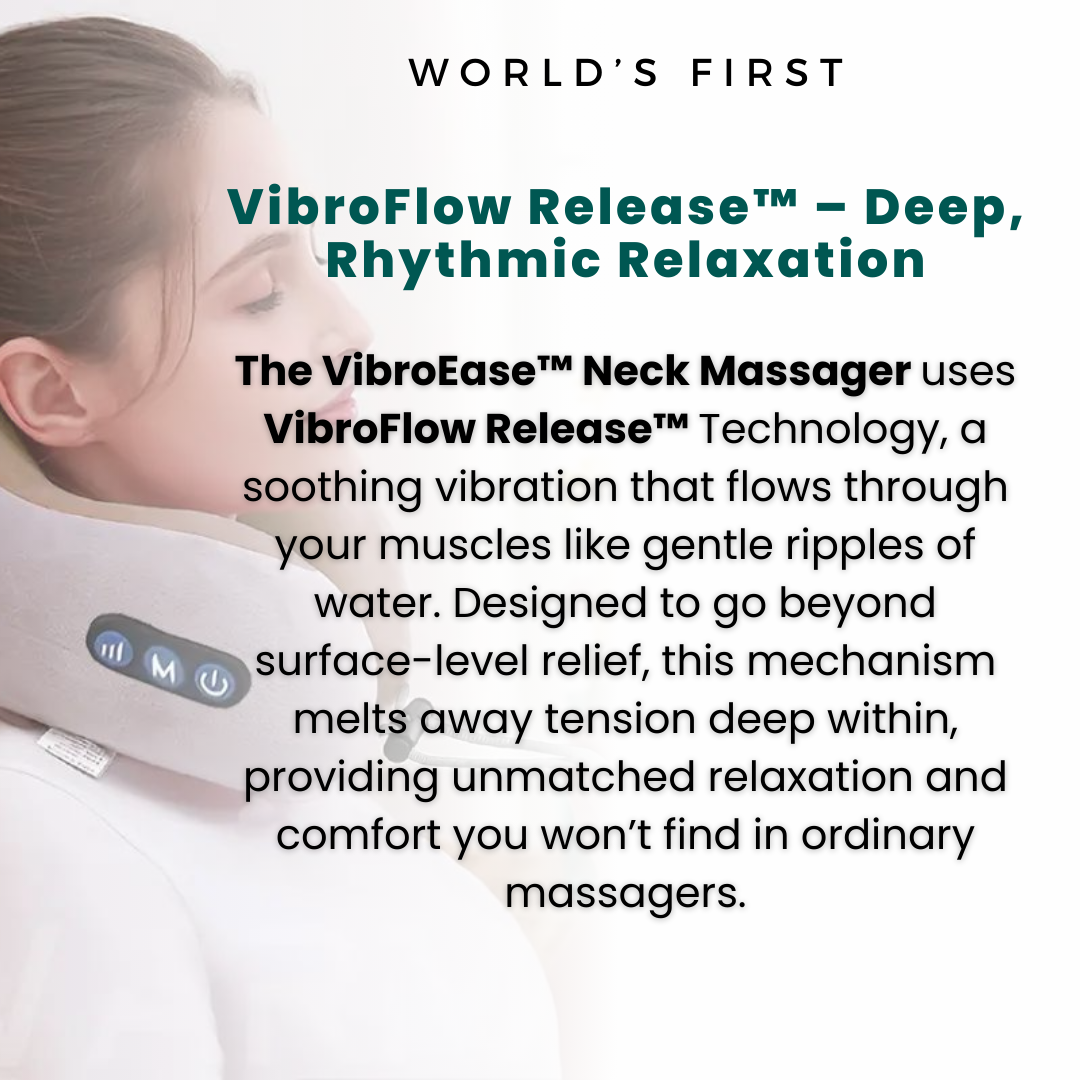 Portable Neck Massager Pillow | Ergonomic Design