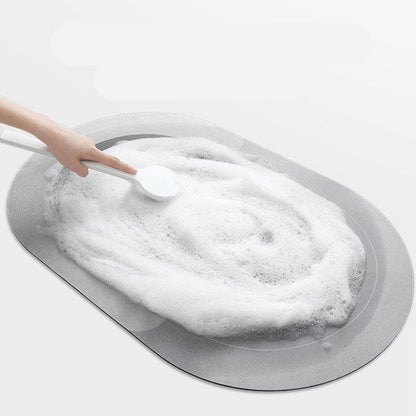 Absorbent Microfiber Bath Mat | Quick-Dry Soft Bathroom Rug for Shower & Bath Use