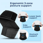 Back Support Belt for Women – Premium Lower Back Compression & Posture Relief