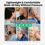 BTE Digital Hearing Aids – Rechargeable Behind the Ear Hearing Amplifiers with Noise Cancelling & Volume Control