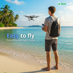 6K HD Professional Drone For Videography With Remote Control