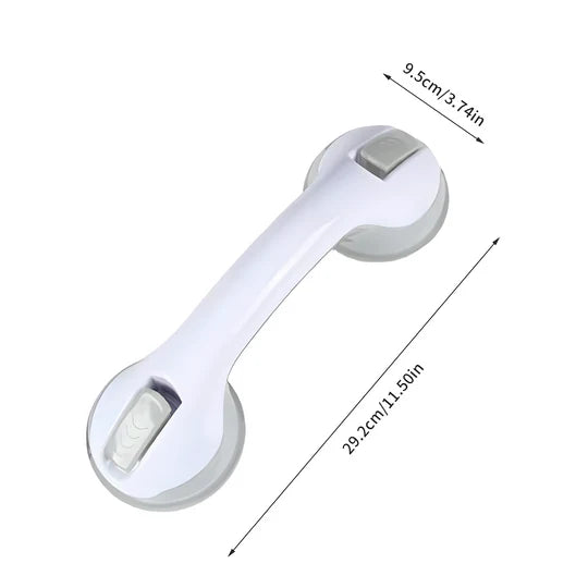 Grab Handles for the Elderly | Suction Grab Bar for Bathroom & Shower | Toilet Aids for Seniors | No-Drilling Safety Rail