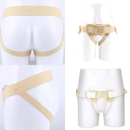 Adjustable Inguinal Hernia Support Belt for Men | Comfortable Breathable Hernia Brace to Improve Mobility