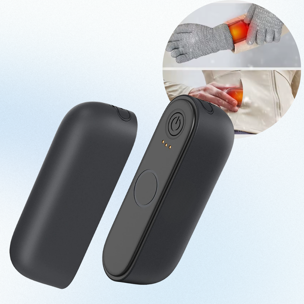 Rechargeable Magnetic Hand Warmers – Electric Reusable Pocket Warmers for Cold Hands & Raynaud’s – UK Portable Instant Heat