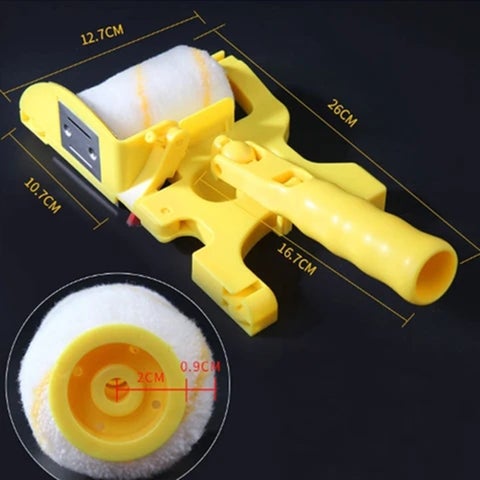 Clean Cut Paint Cutting in Paint Tool Edger Roller