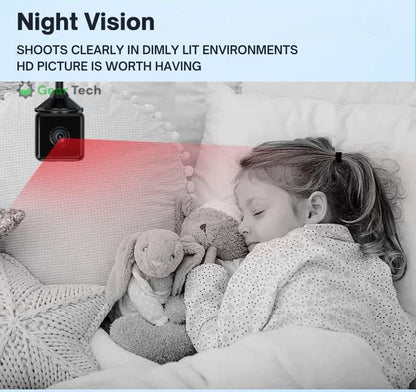 1080P Wireless WiFi Security Camera | Weather-Resistant, App-Controlled & Ideal for Indoor and Outdoor Surveillance | Small Closed Circuit Camera