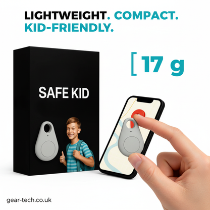 Child GPS Tracker | Waterproof, Real-Time Location & SOS Alerts for Kids' Safety
