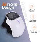 Knee Massager with Red Light Therapy for Pain Relief and Muscle Recovery
