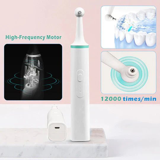 Tooth Plaque Remover | Electric Dental Cleaning Device for Effective Oral Hygiene at Home