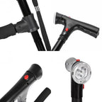Walking Cane for Seniors – Collapsible Telescopic 5-Height Adjustable Cane for Travel & Daily Use