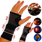 FlexSupport Wrist Brace with Heat Pad for Back Pain – Breathable Support for Injuries, Chronic Pain & Post-Surgery Recovery