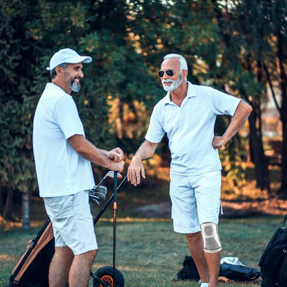 Knee Compression Sleeve | Supportive, Adjustable & Ideal for Sports Recovery Braces for Arthritic Knees