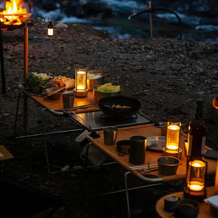 Wireless Waterproof Table Lamp | Touch-Sensitive, Adjustable Brightness & Ideal for Home Decor