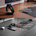 3-in-1 Wireless Charging Station | Apple, Samsung, Watch, AirPods | Fast Charging Solution
