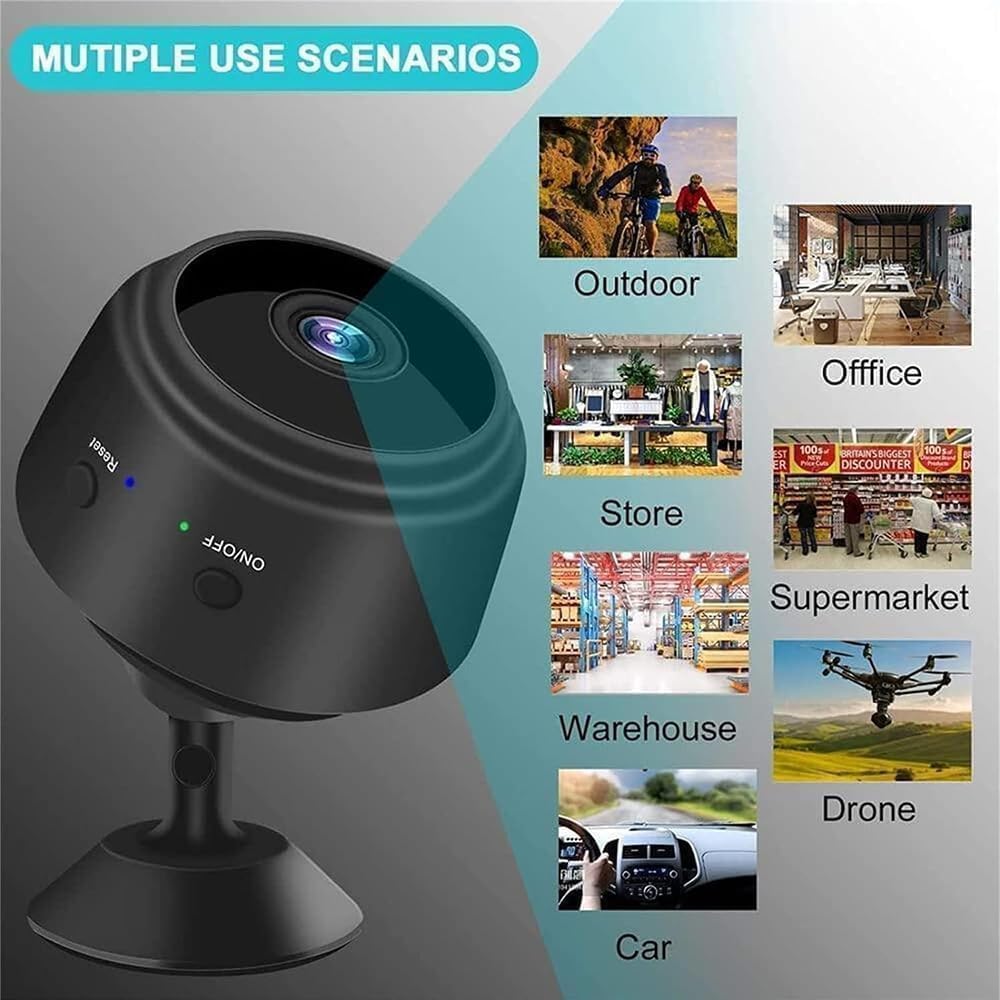 Eyecam Mini Spy Camera – Compact Wi-Fi Home Security Camera for Indoor Surveillance