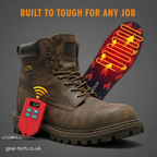 Rechargeable Heated Insoles for Work Boots – Electric Thermal Foot Warmers for Construction, Outdoor & Industrial Use UK