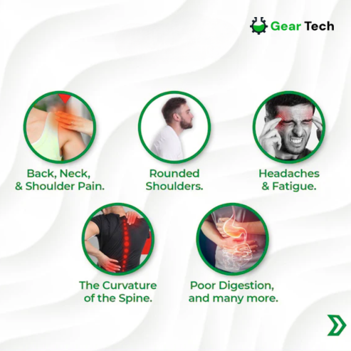 Back Brace Posture Corrector | Adjustable, Lightweight & Comfortable Support for Poor Posture Brace