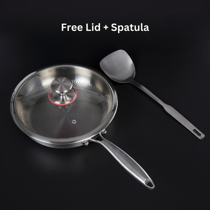 Titanium Frying Pan | Non-Toxic, Naturally Non-Stick & Ideal for Healthy Cooking