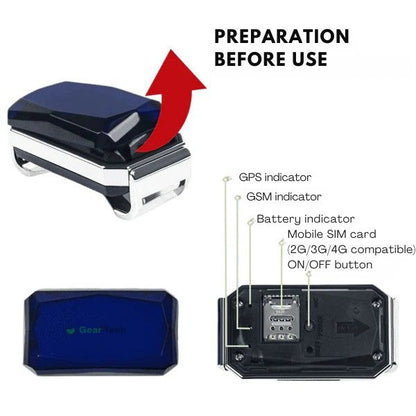 GPS Dog Collar | Waterproof, Adjustable & Unlimited Range for Real-Time Tracking