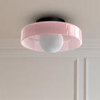 LED Round Flush Mount Ceiling Light Fixture - Modern Energy-Efficient Lighting for Contemporary Home Décor & Low Ceilings