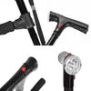 Image of Folding Cane - Lightweight Telescopic Walking Stick for Seniors & Travelers - Collapsible Mobility Aid for Easy Transport
