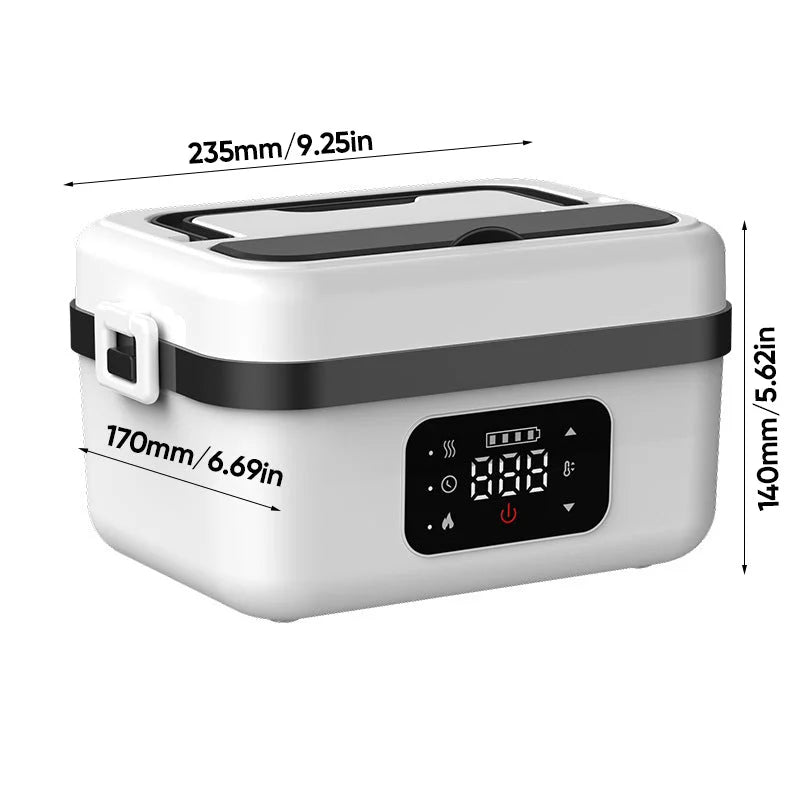 Food Container With Heater - Portable Microwave For Car