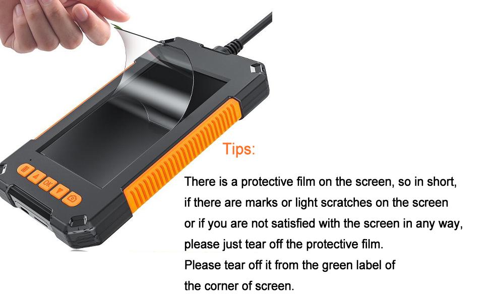 Endoscope Camera – Industrial Pipe Inspection | 4.3" IPS 1080P Pipe Borescope Camera