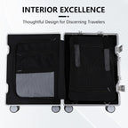 Aluminium-Magnesium Business Case | TSA Lock, Durable & Stylish for Business Travel and Frequent Flyers