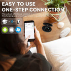 Invisible Wireless Sleep Headphones | IPX5 Waterproof, Bluetooth 5.3 for Comfortable Sleep and Relaxation