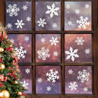 Christmas Window Clings - Window stickers For Christmas Decorations