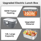 Heated Food Container - Rechargeable Food Warmer