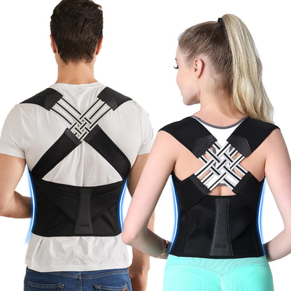 Back Posture Corrector | Adjustable, Breathable Design for Men & Women to Improve Posture and Reduce Back Pain