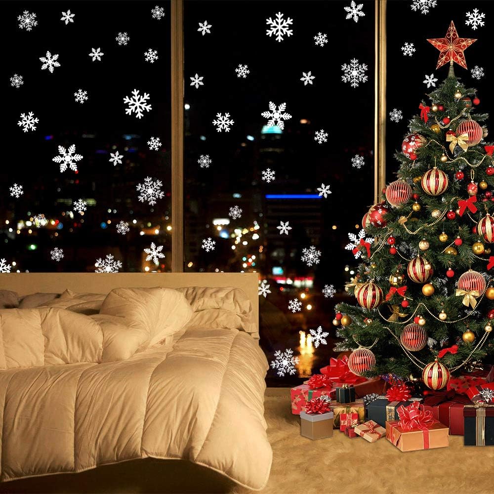 Christmas Window Clings - Window stickers For Christmas Decorations