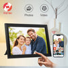 Image of High-Resolution Digital Photo Frame Top-Rated Electric Picture Frame with Video Playback and Camera Features