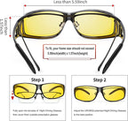 Polarised Night Vision Driving Glasses | Anti-Glare, Lightweight & Ideal for Low-Light Conditions