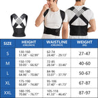 Back Posture Corrector | Adjustable, Breathable Design for Men & Women to Improve Posture and Reduce Back Pain