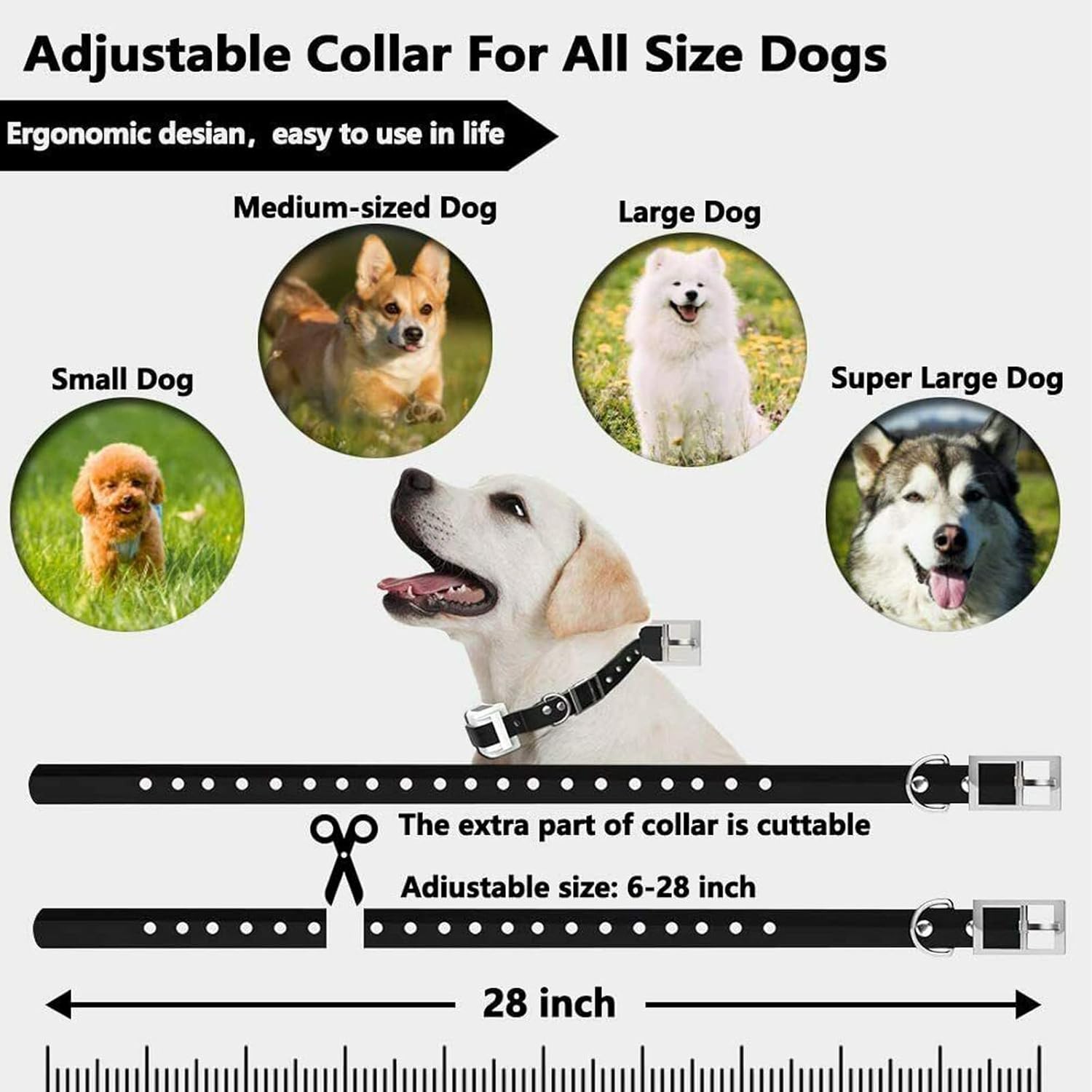Wireless Dog Fence Collar System | Waterproof, Rechargeable & Ideal for Home Training and Outdoor Adventures