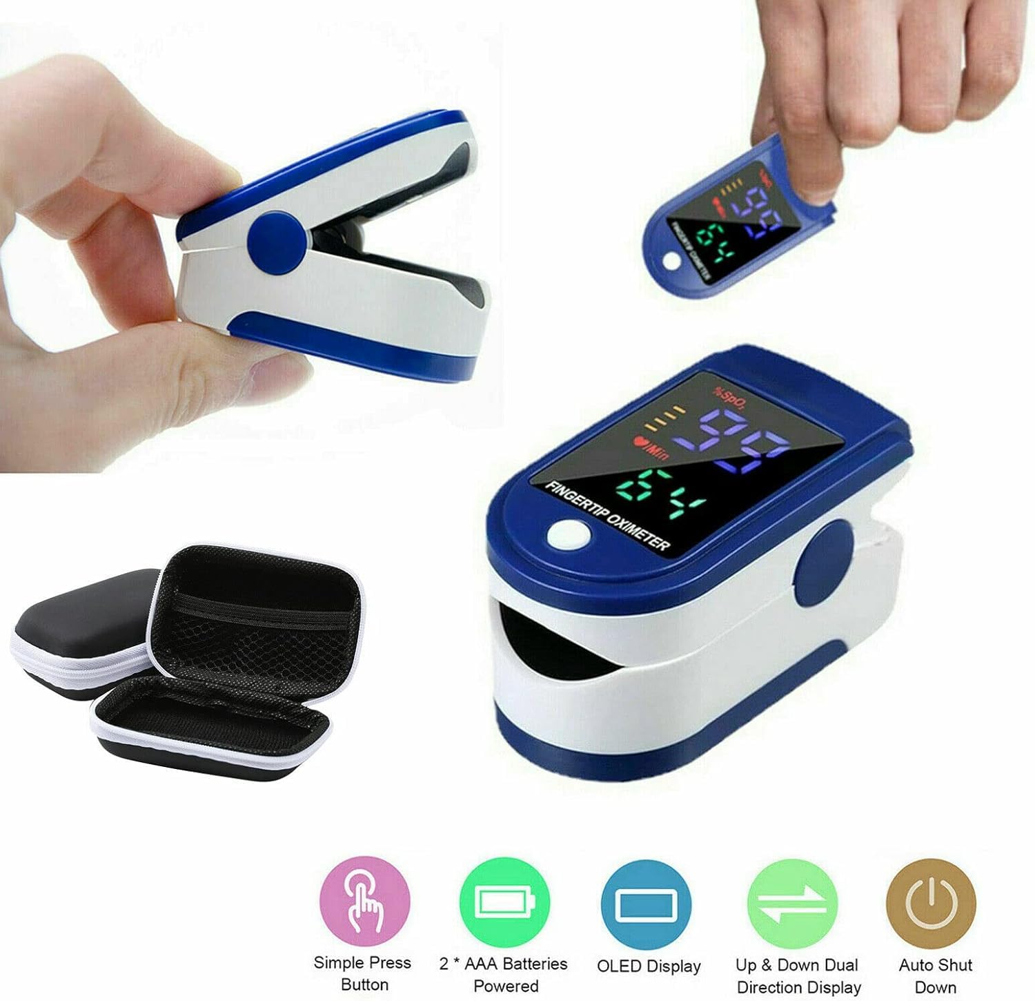 Pulse Rate Finger Monitor