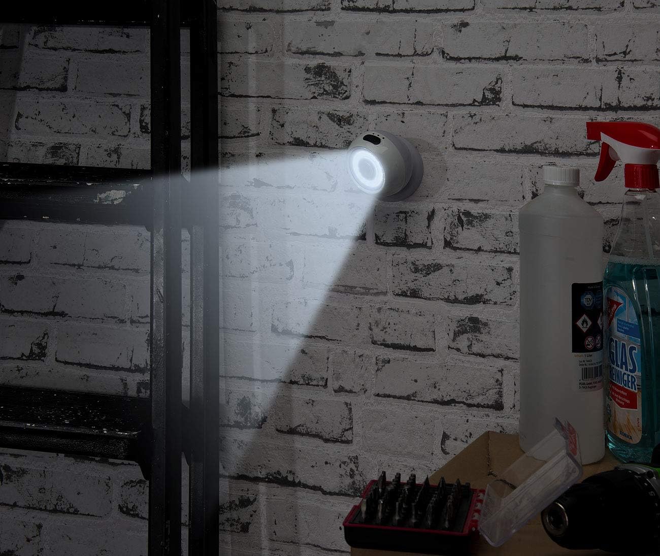 Motion-Sensing Glow Light | Ultra Bright 120 Lumens, USB-Chargeable & Easy Stick-On for Indoor & Outdoor Safety