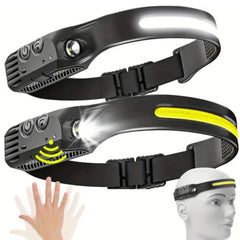 Rechargeable  LED Head Torch for Running, Biking, and Outdoor Adventures