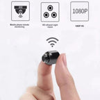 Mini Wireless Hidden Camera and Audio - Tiny Surveillance Mini Spy Cameras Wireless Nanny Monitoring