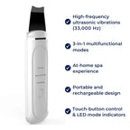 Facial Skin Cleansing Brush – Ultrasonic Skin Scrubber Device for Deep Clean & Pore Refinement