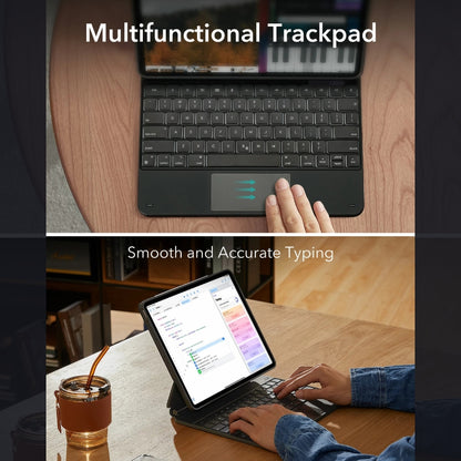 360 Magnetic Keyboard Case For iPad