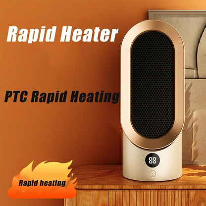 Heatsnap Portable Electric Heater | 800W Compact & Energy Efficient for Home, Office & Travel