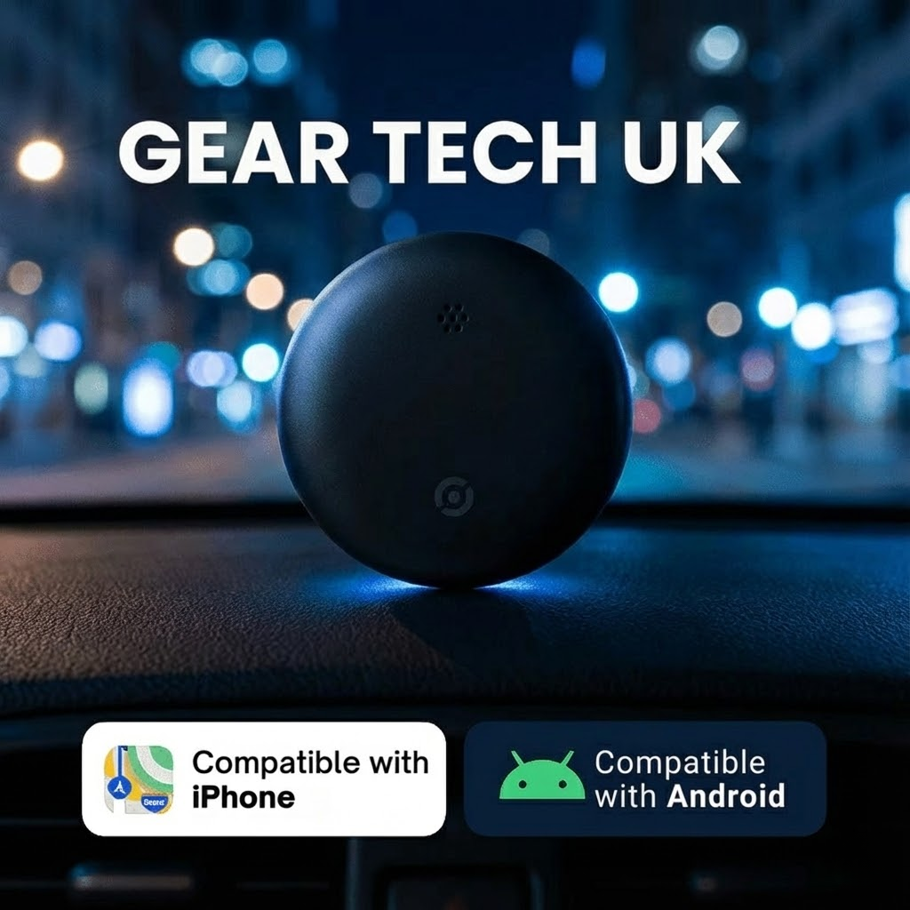 GPS Tracker Without Subscription | Compatible with Android & iOS for Real-Time Location Tracking