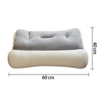 Orthopaedic Pillow for Neck Pain UK – Orthopedic Neck Pillow for Cervical Spine Support, Pain Relief & Reduced Snoring for All Sleep Positions
