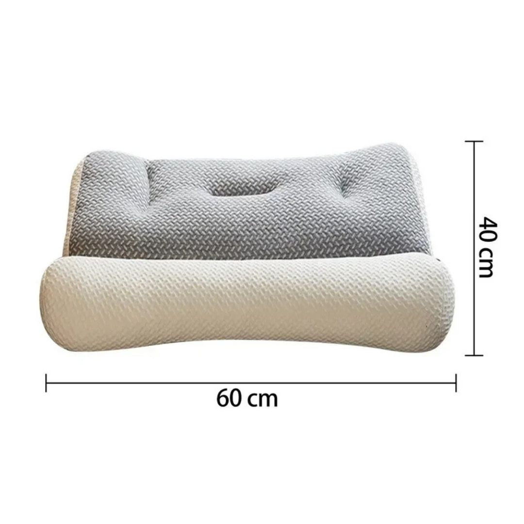 Orthopaedic Pillow for Neck Pain UK – Orthopedic Neck Pillow for Cervical Spine Support, Pain Relief & Reduced Snoring for All Sleep Positions