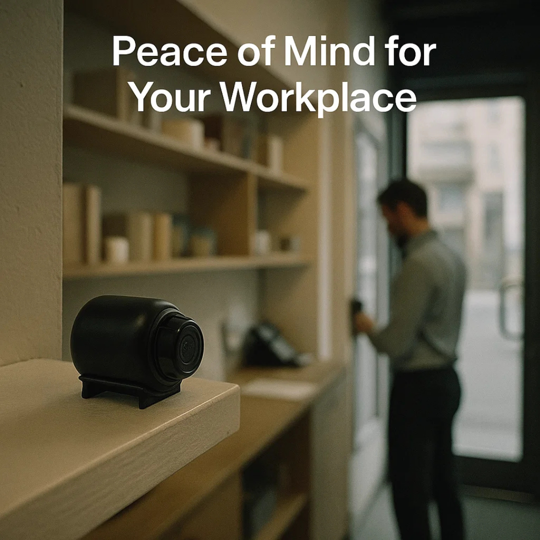 Mini Wireless Hidden Camera and Audio - Tiny Surveillance Mini Spy Cameras Wireless Nanny Monitoring